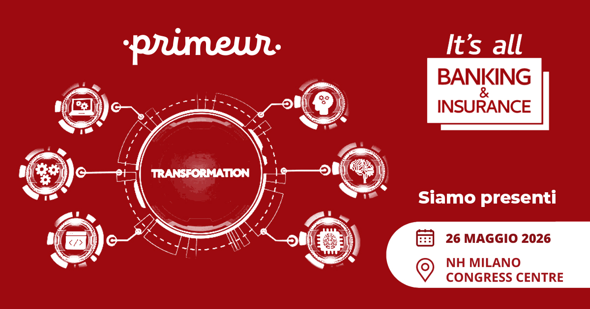 Primeur partecipa a: It’s All Banking & Insurance 2026