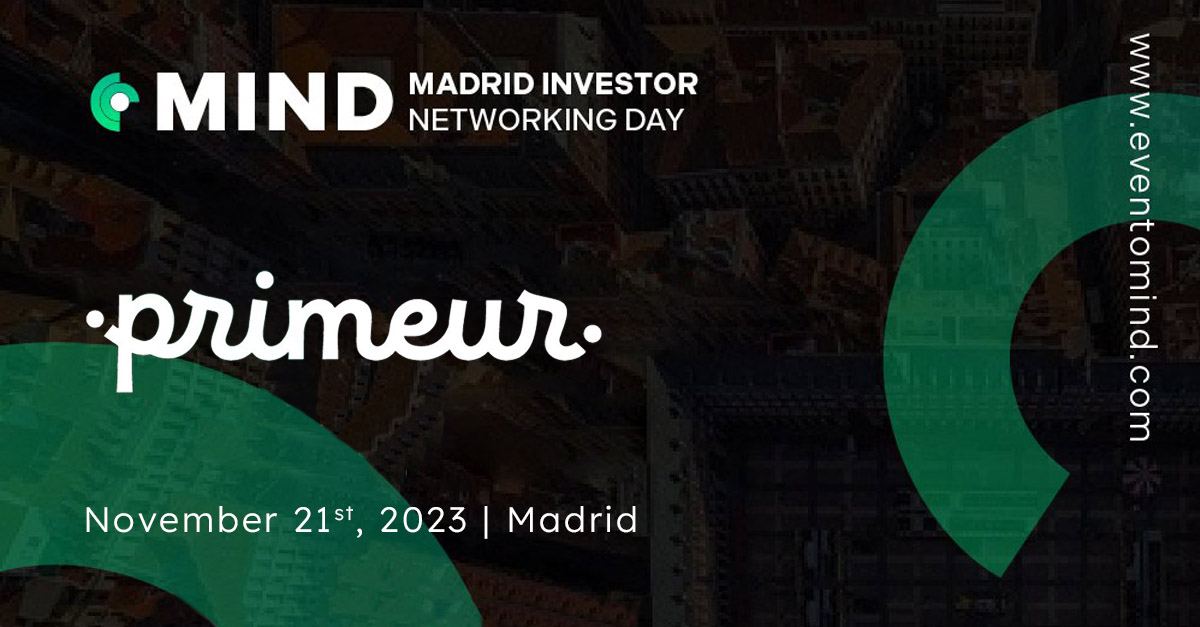 Primeur at MIND 2023. Join us!